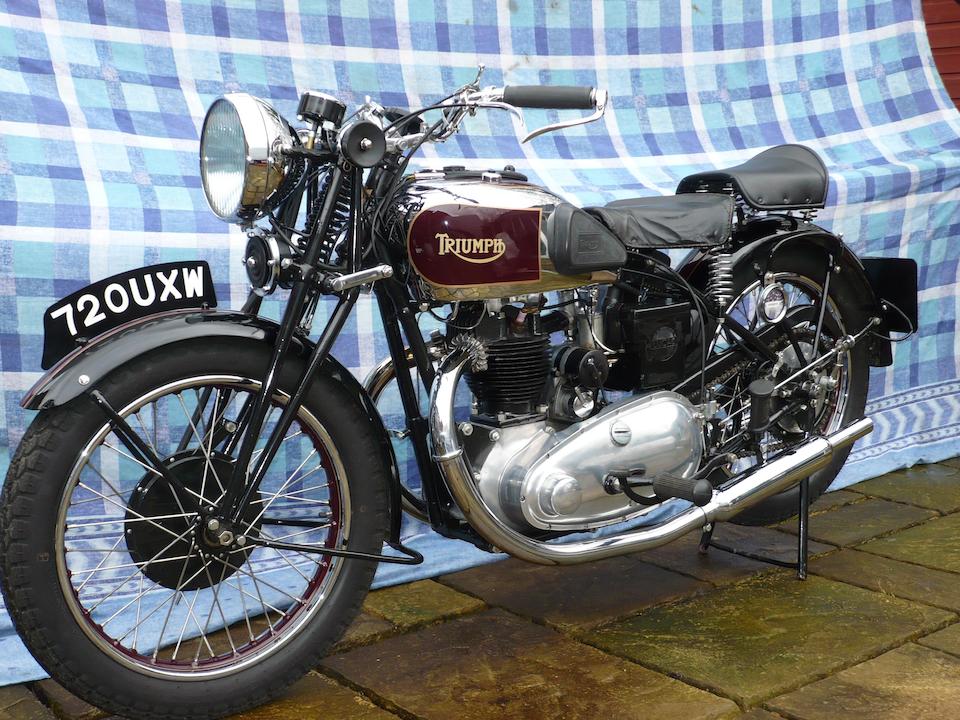 Bonhams : 1934 Triumph 493cc Model 5/5 Sports Frame no. 52188 Engine no ...