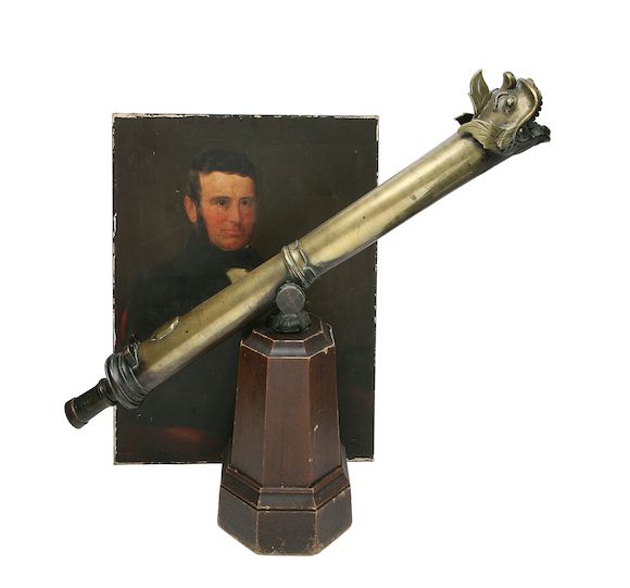 Bonhams : An Indonesian Bronze Lantaka, And A Portrait Of A Gentleman