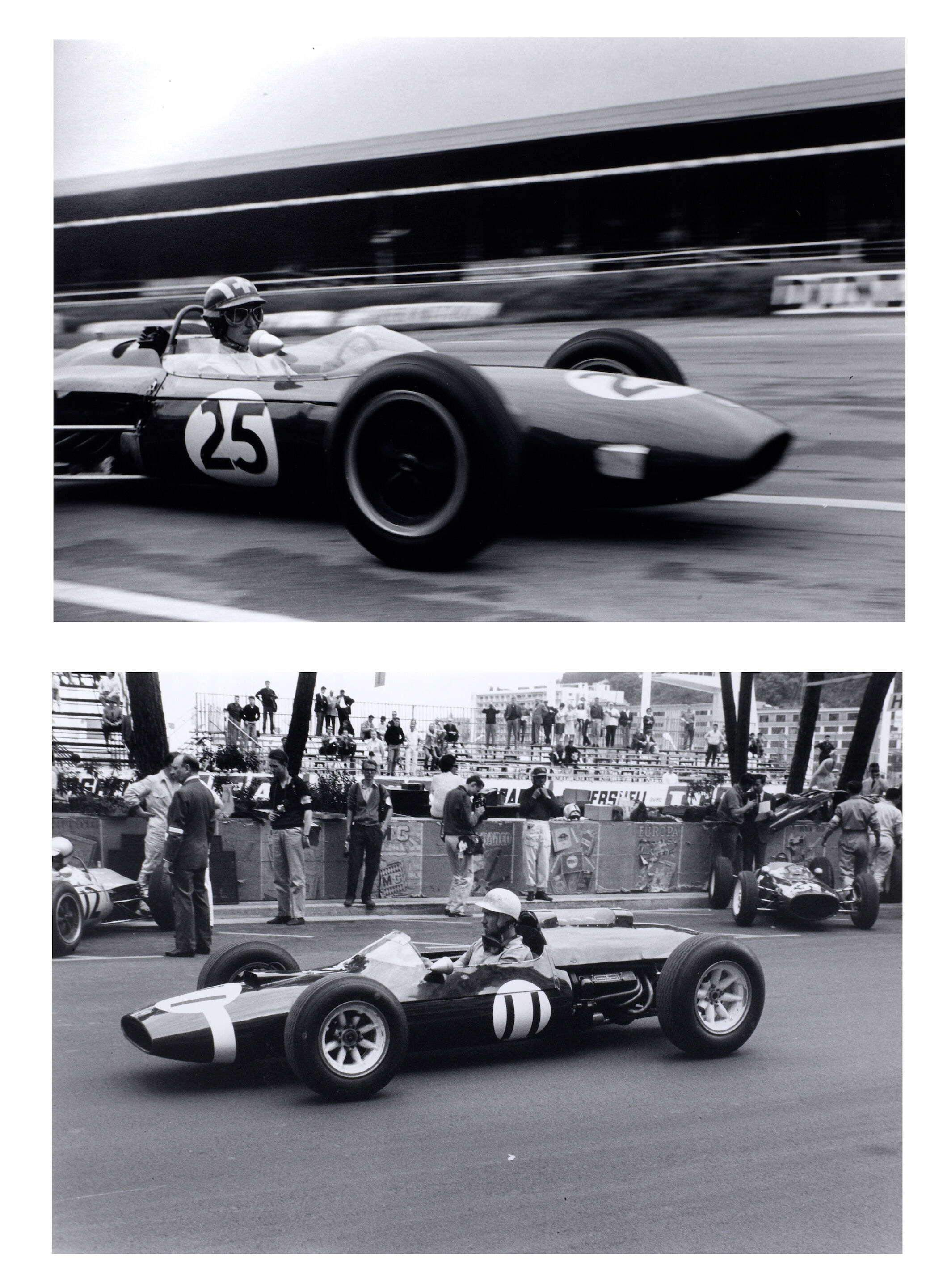Bonhams Cars : A fine selection of 1960s motor racing monochrome images,