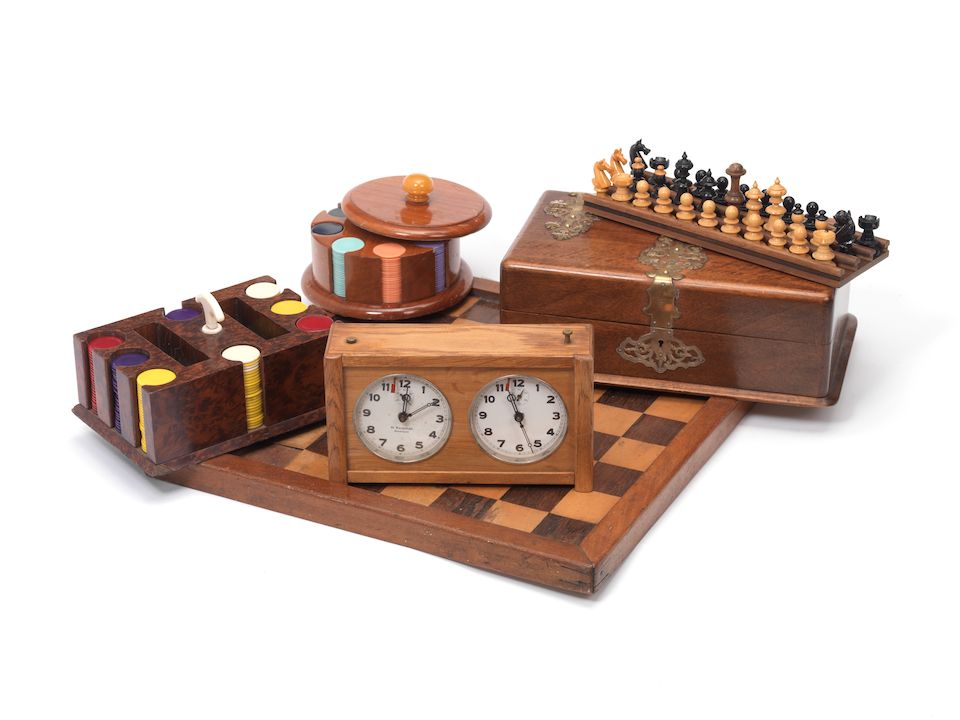 Bonhams A "Federation" Tournament Chess Clock, Baden, Germany, early