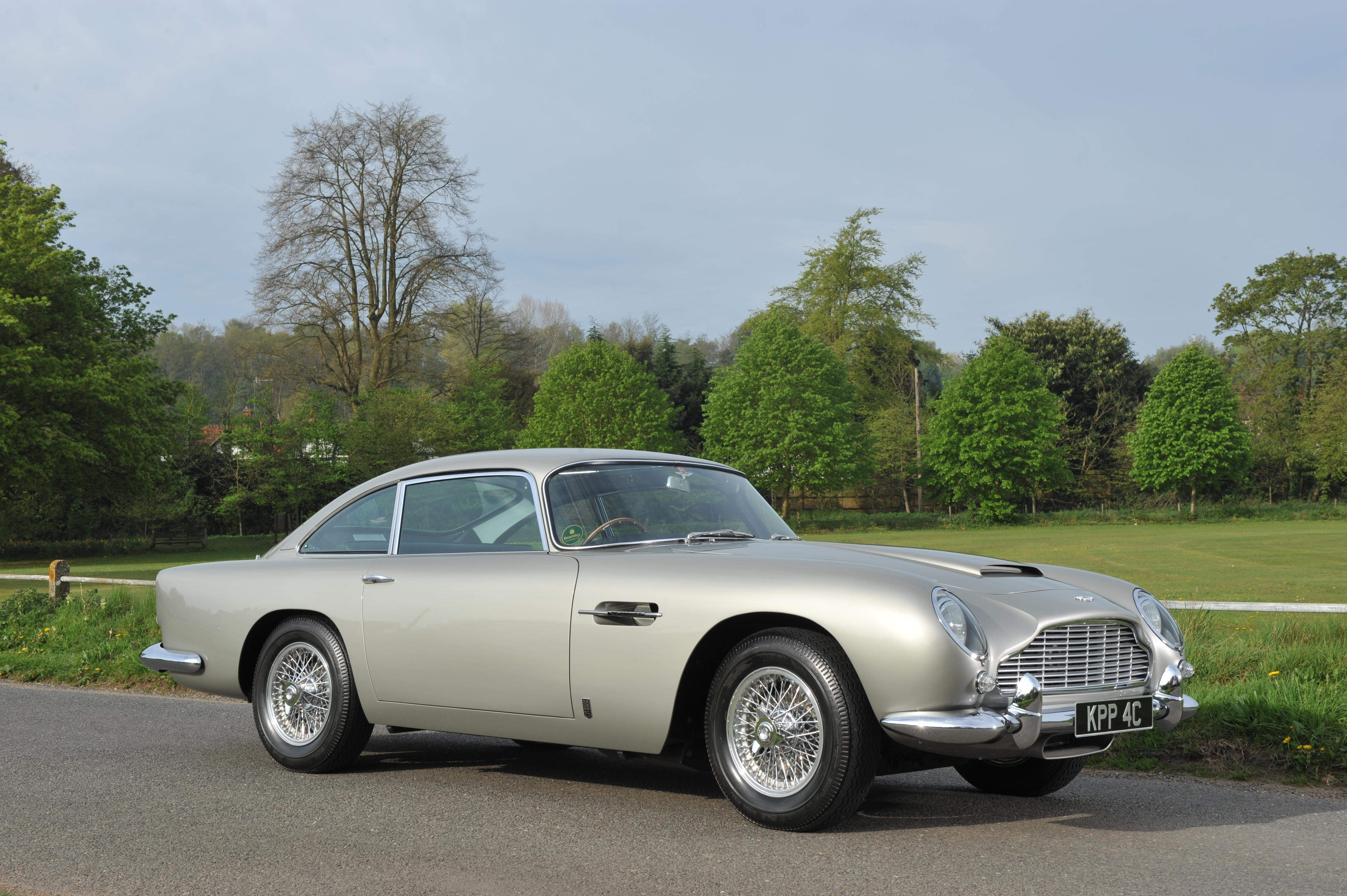 This washed-up Aston Martin DB5 might be the ultimate beach find