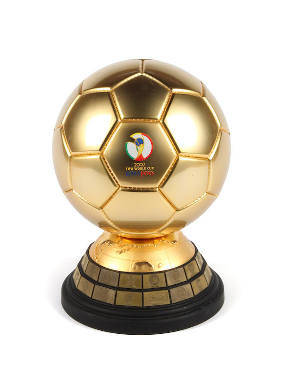 Bonhams : A 2002 Korea/Japan World Cup commemorative metallic ball