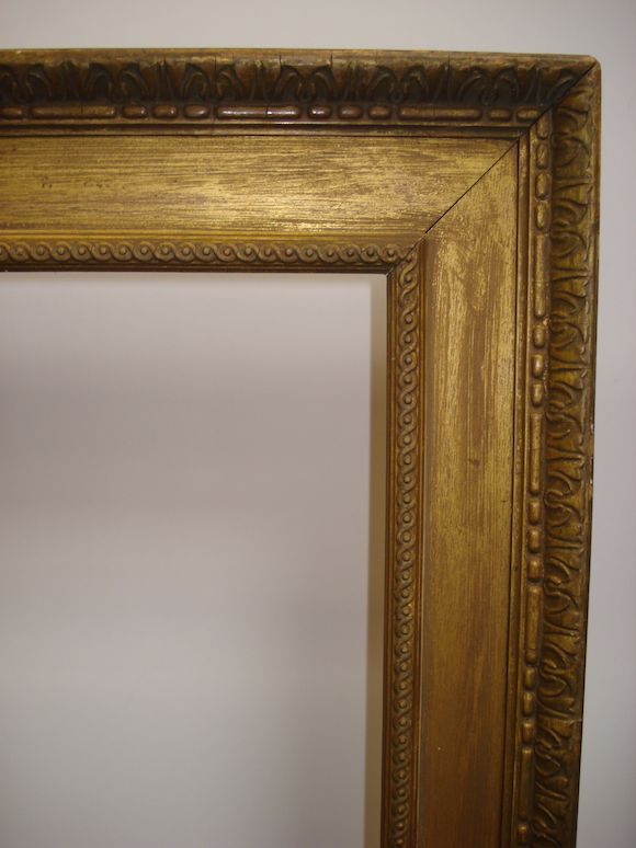 Bonhams : An English late 19th Century gilded oak and composition Watts ...