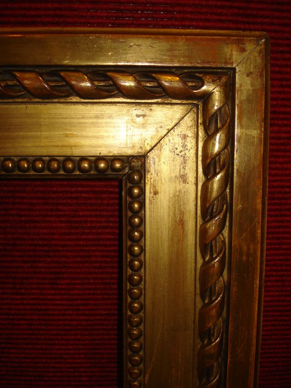 Bonhams : A French 19th Century Louis XVI style gilded composition frame