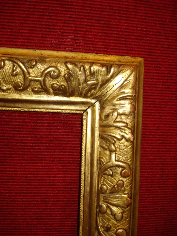 Bonhams : A French late 17th/early 18th Century carved and gilded frame