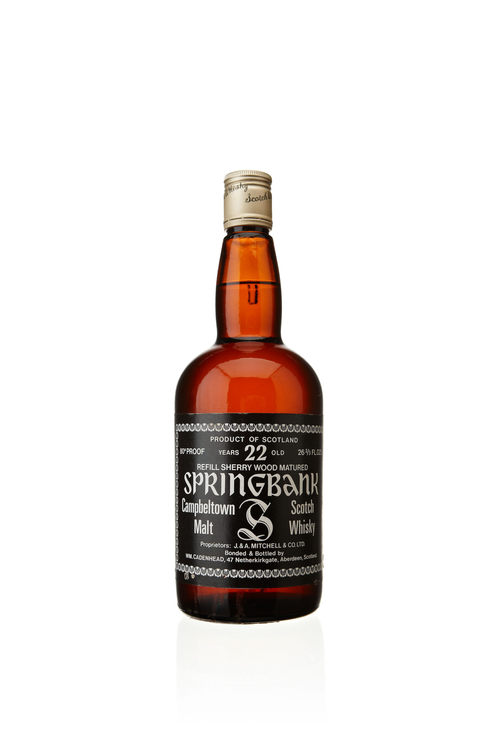 Springbank-22 year old Bonded and - Auktionen & Preisarchiv