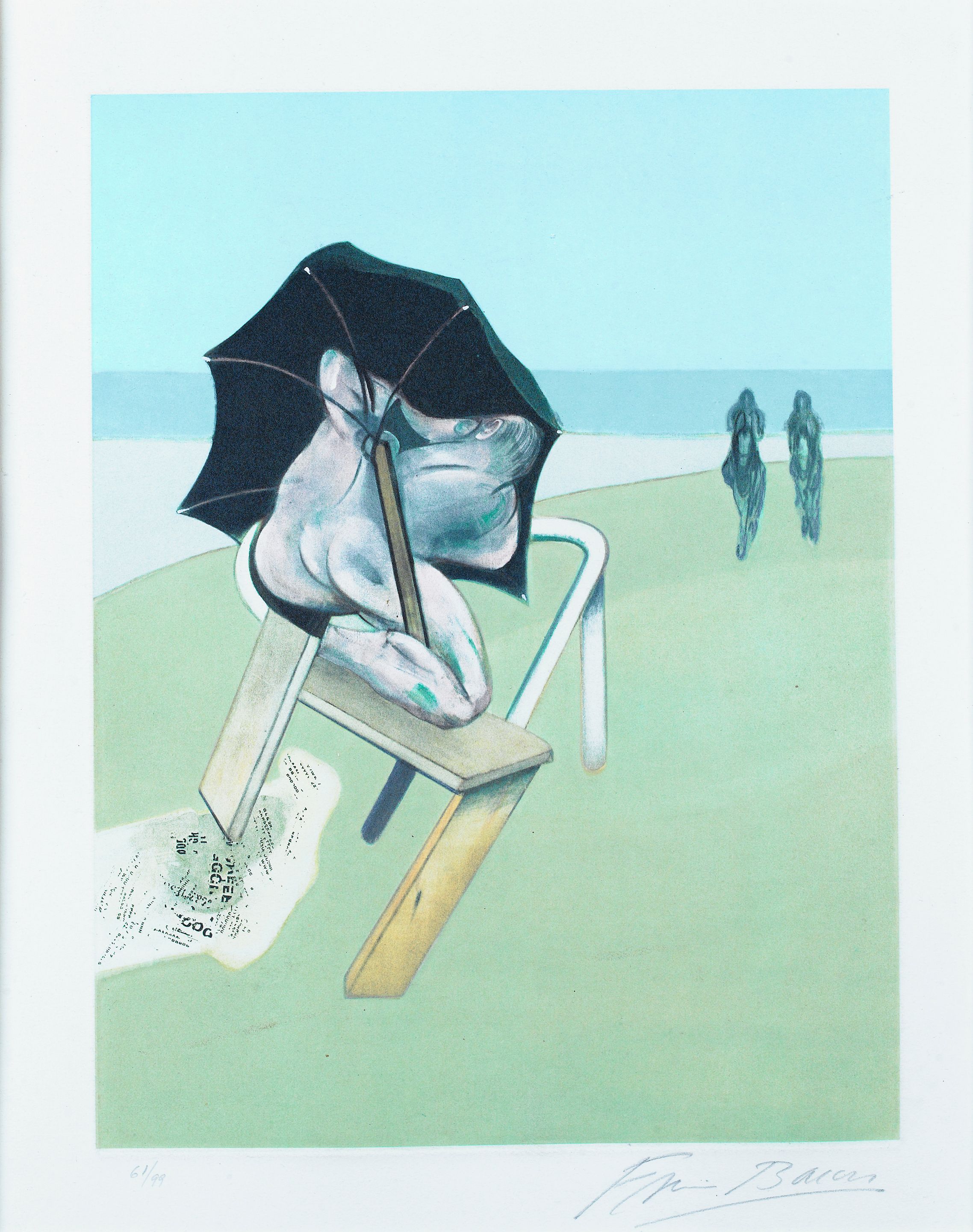 Triptych 1974-1977 - Left Panel