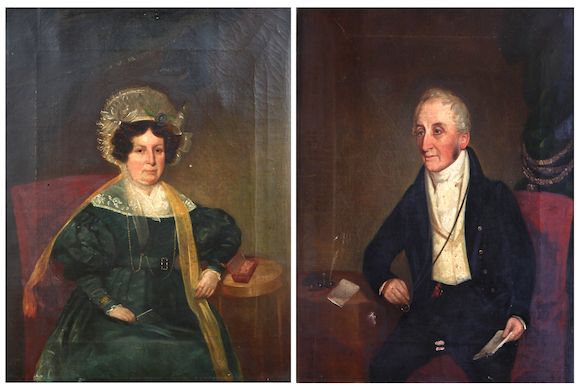 Bonhams British School (circa 1830) Portrait of Henry Fourdrinier