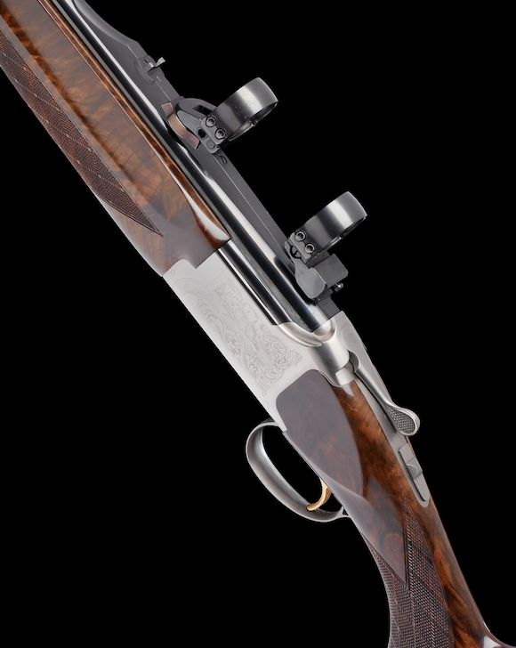 Bonhams : An 8x57(JRS)mm 'CCS 525' single-trigger over-and-under ...