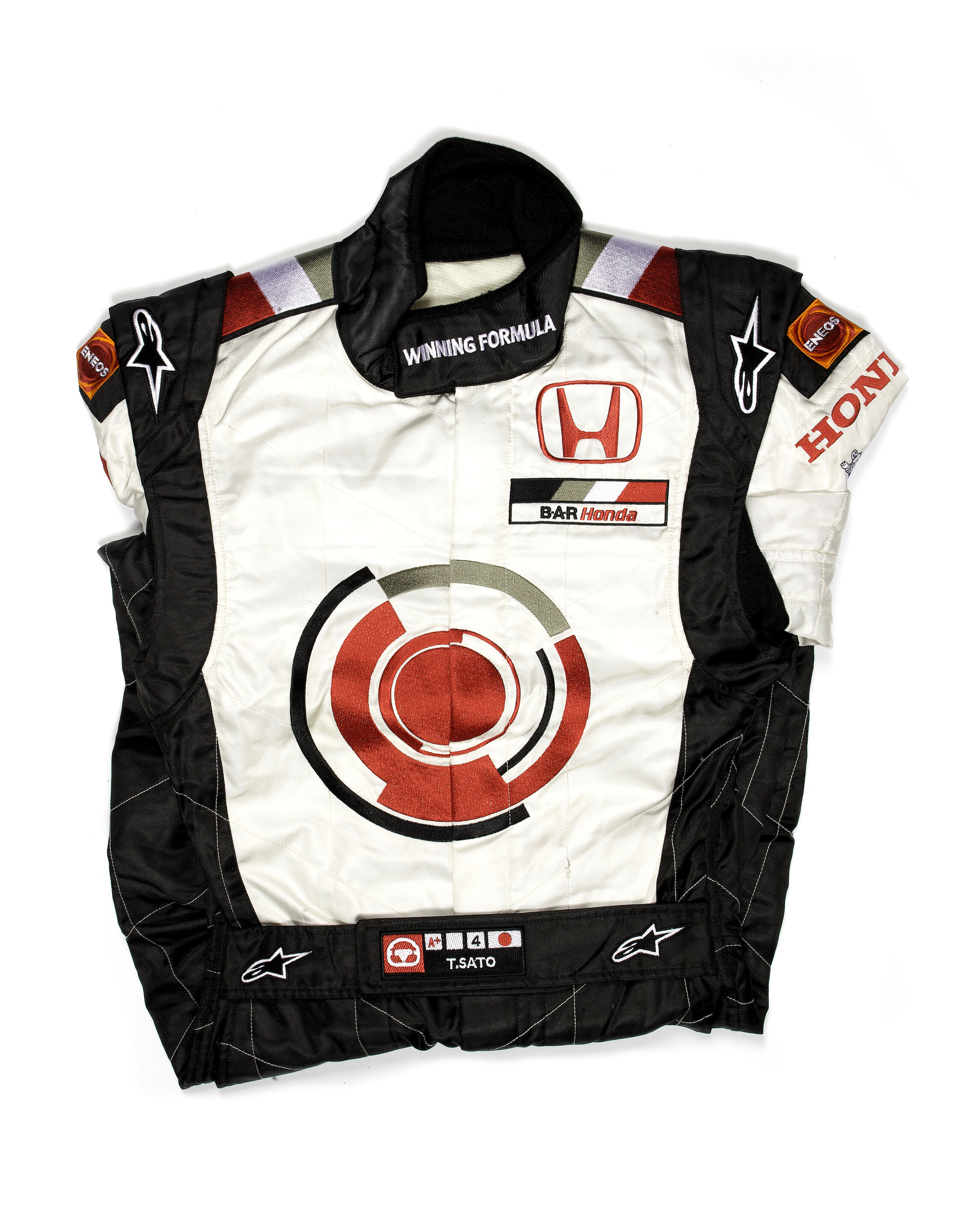 Bonhams Cars : A pair of Takuma Sato 'Winning Formula' Alpinestars ...