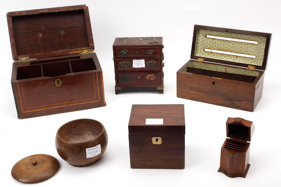 Bonhams A Victorian Rosewood Letter Box