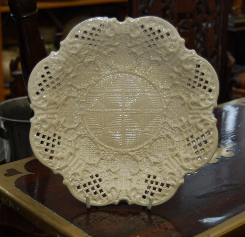 pierced creamware