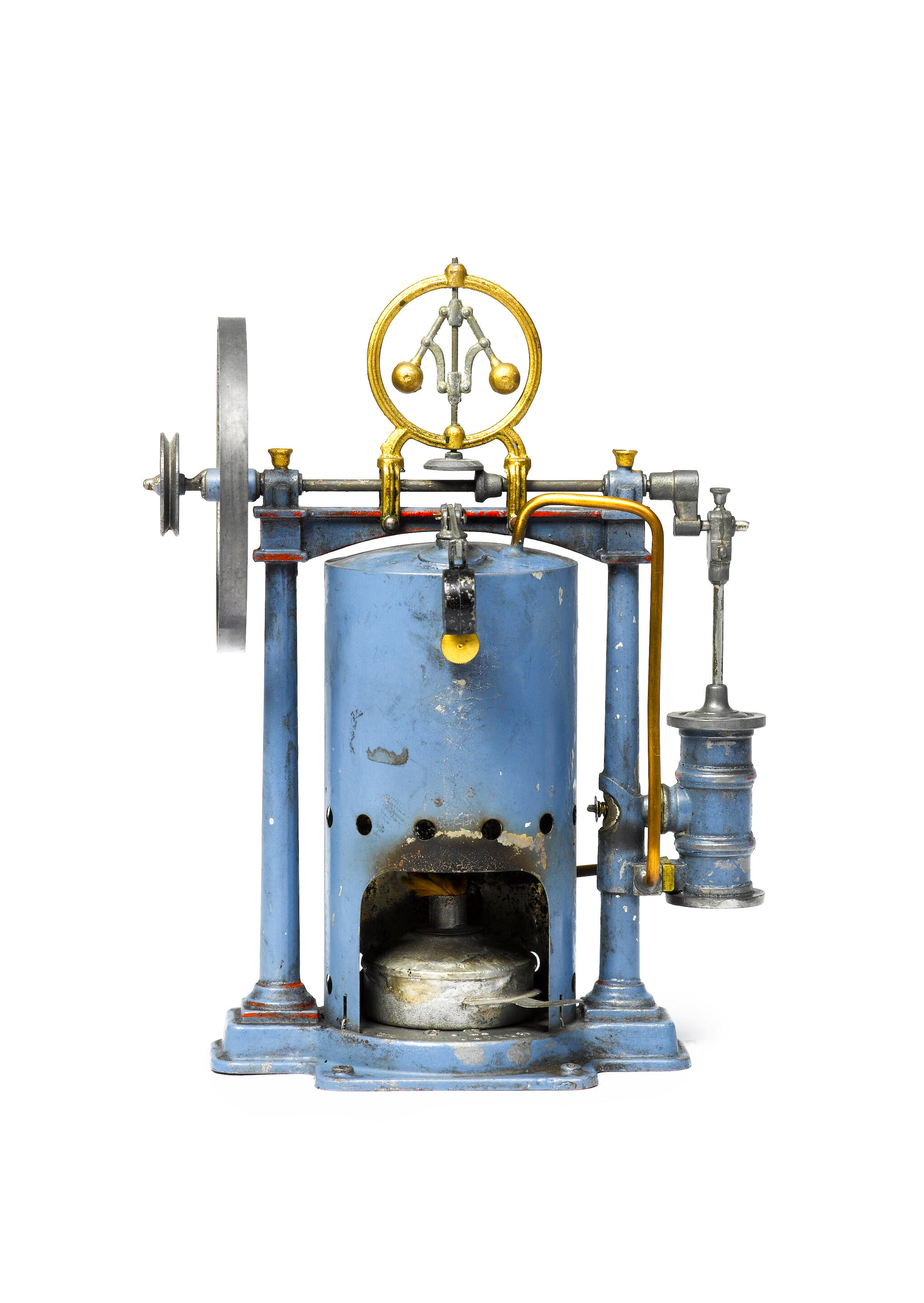 Bonhams A FINE AND RARE LATE 19th CENTURY SPIRIT FIRED STATIONARY