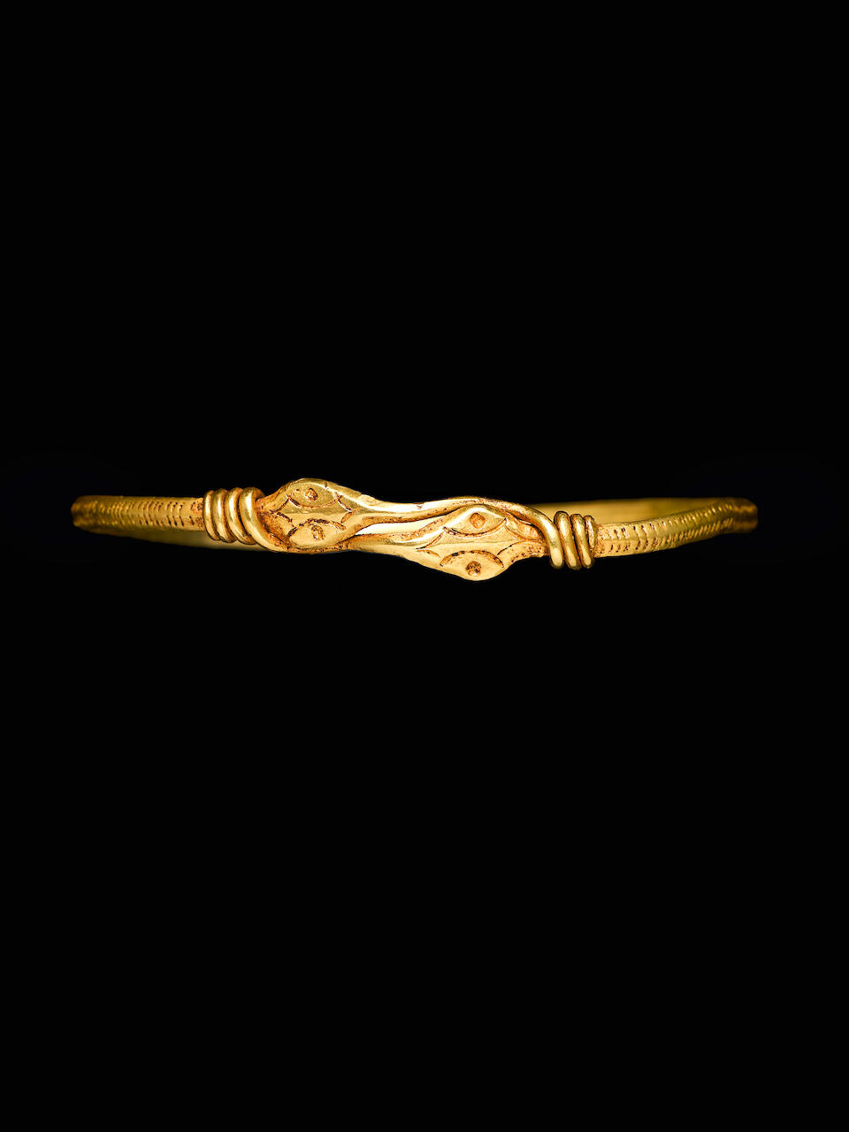 Bonhams A Roman gold snake bracelet