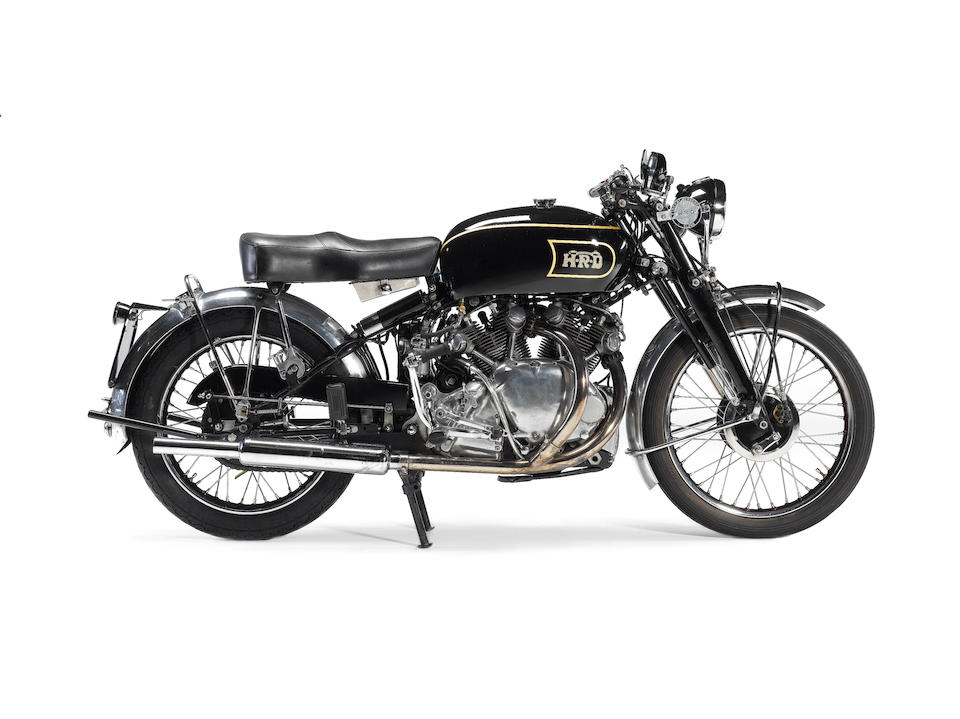 Bonhams : 1949 Vincent 998cc Rapide Series C Frame no. R4360 Engine no ...