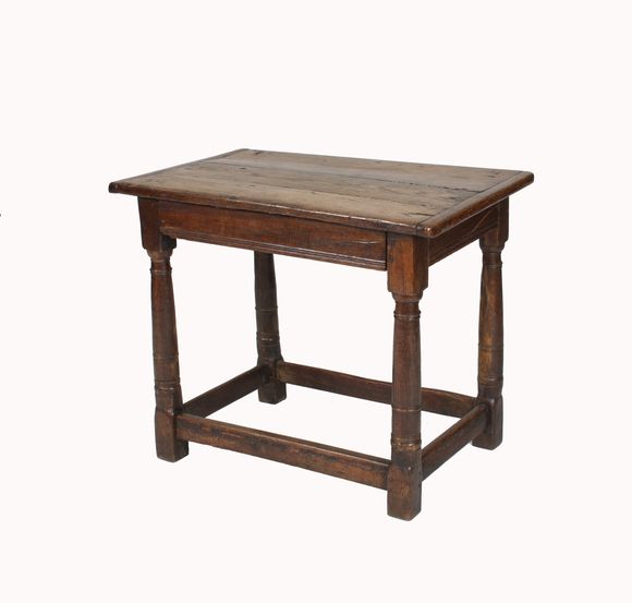 Bonhams An oak side table Constructed from 17th Century timbers