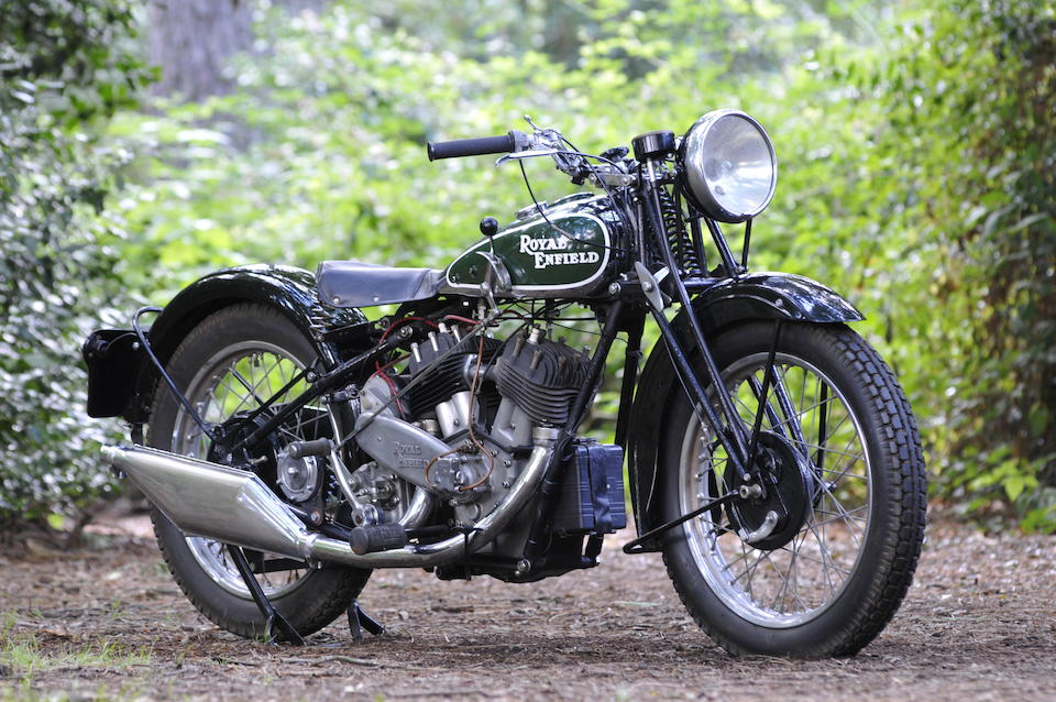 Bonhams : 1930 Royal Enfield 976cc Model K Frame no. 446 Engine no. K9734