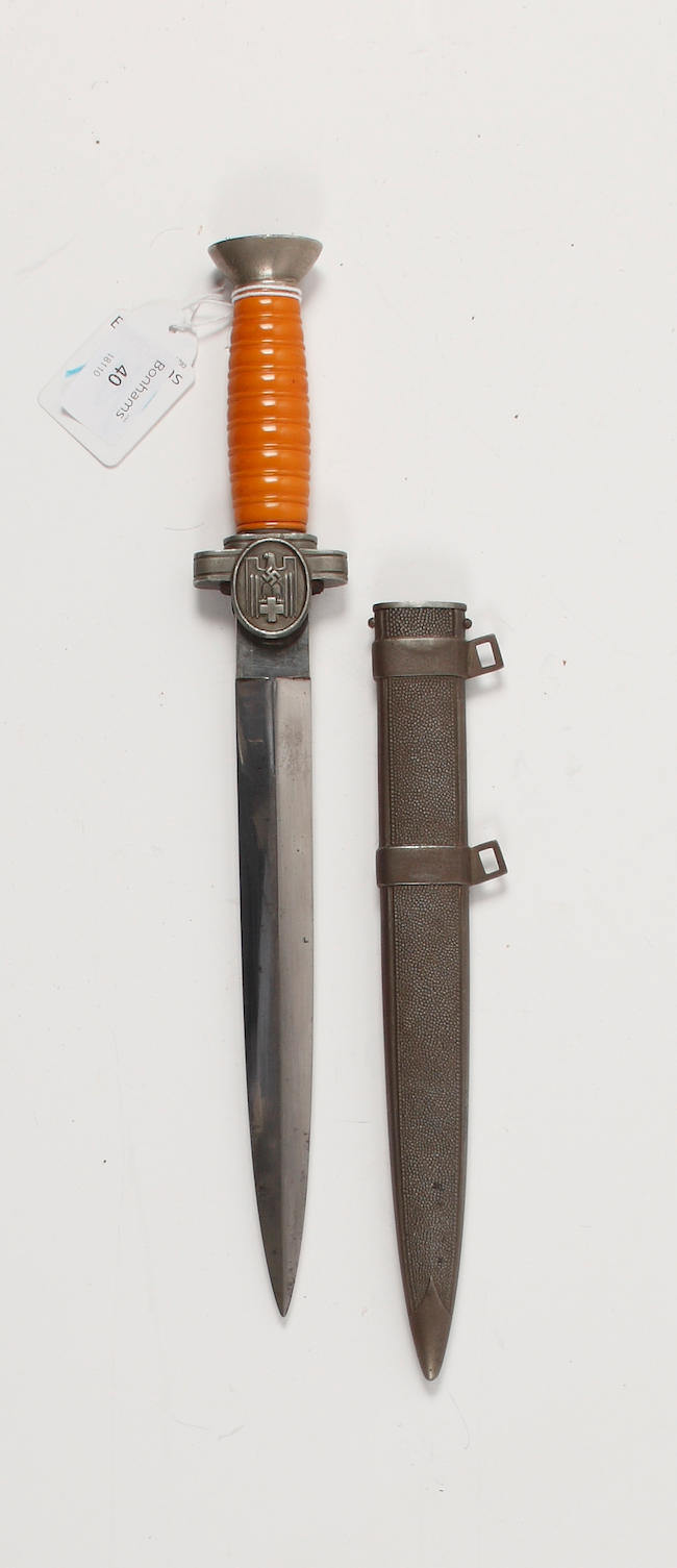 A Third Reich DRK Officer's Dagger