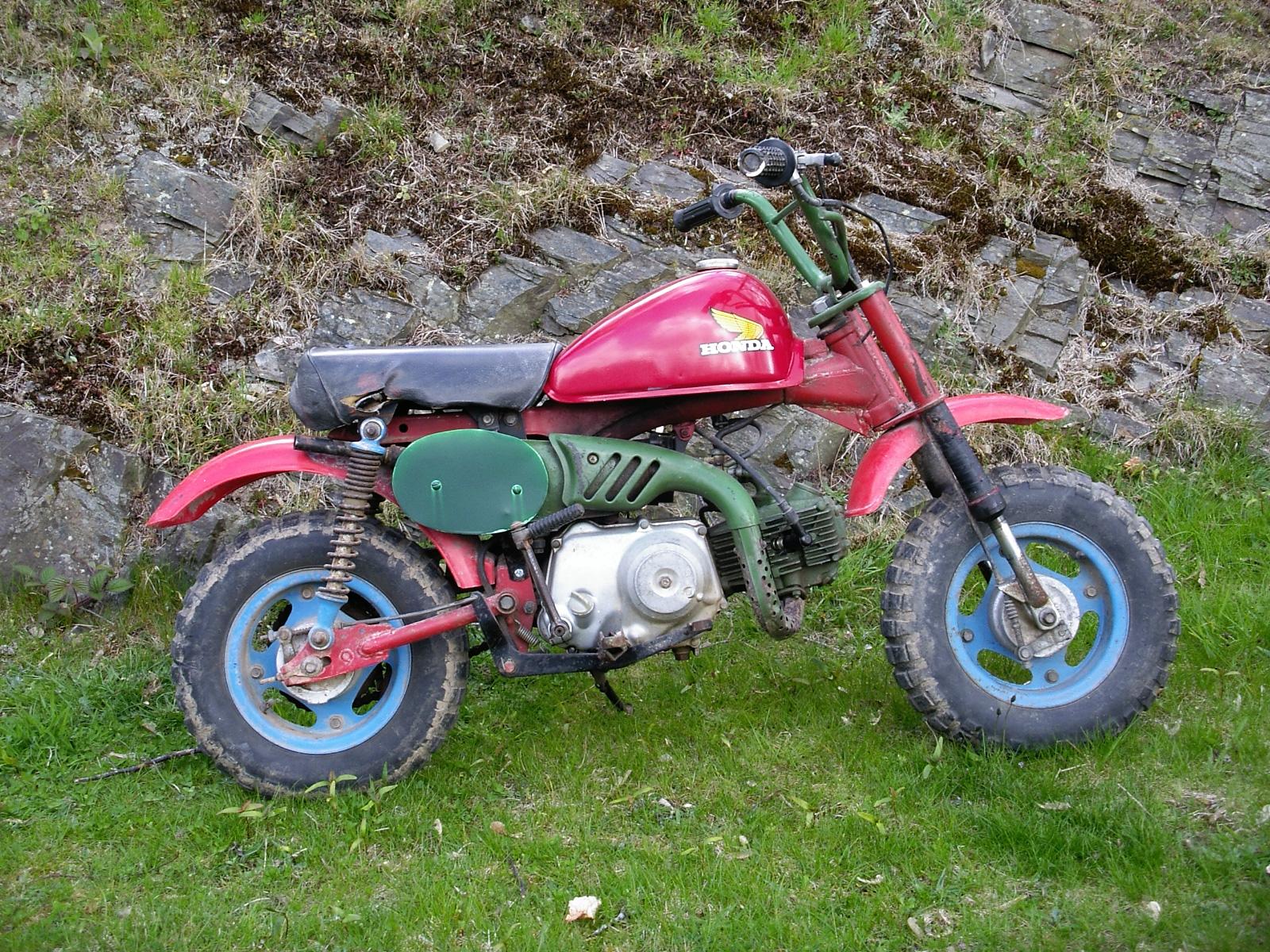 Bonhams : c.1981 Honda 49cc Z50R Monkey Bike Frame no. AB020 BS205052 ...