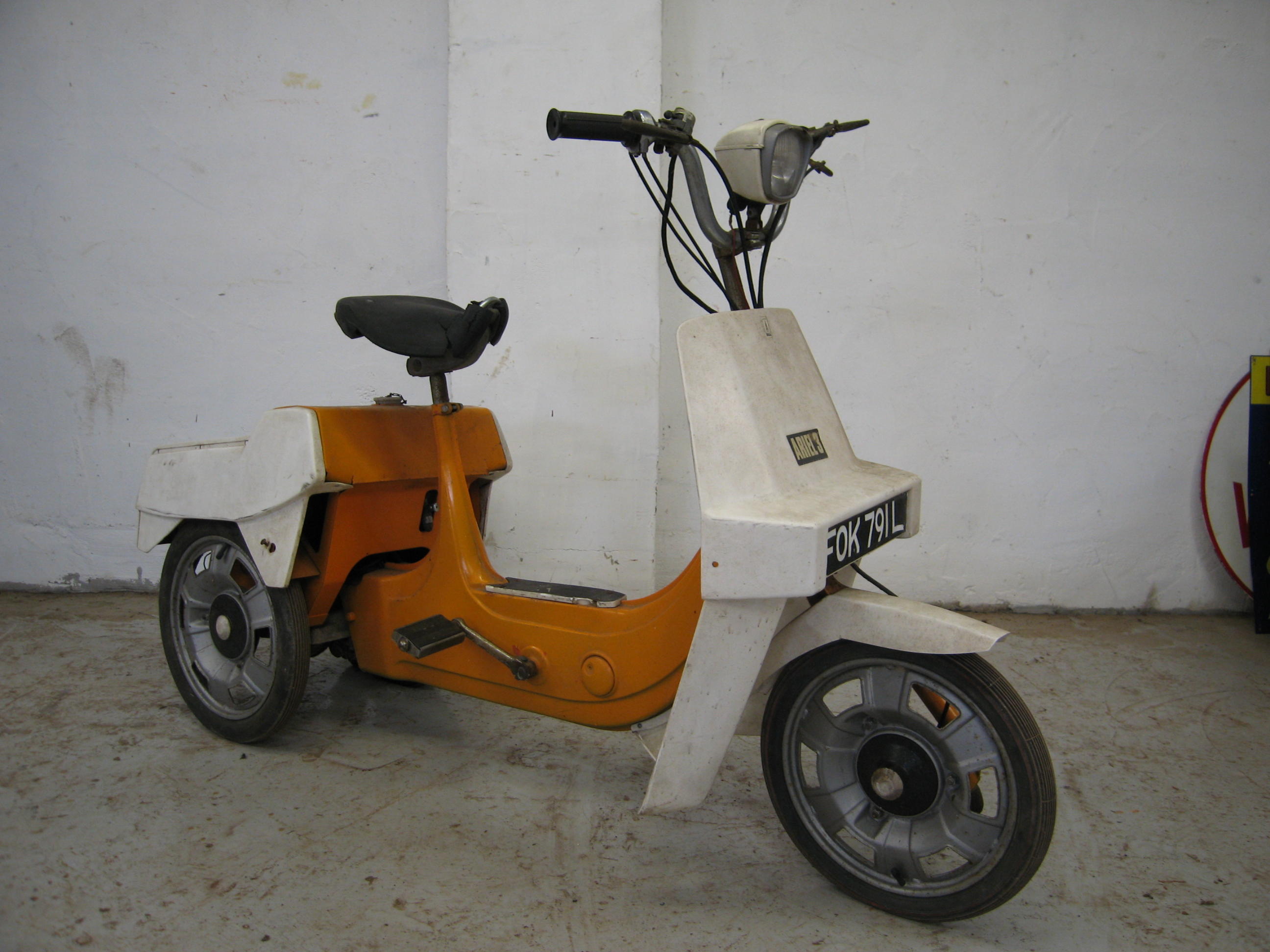 1972 Ariel 50cc 3 Registration No. Fok 971l Frame No. To Be Advised 