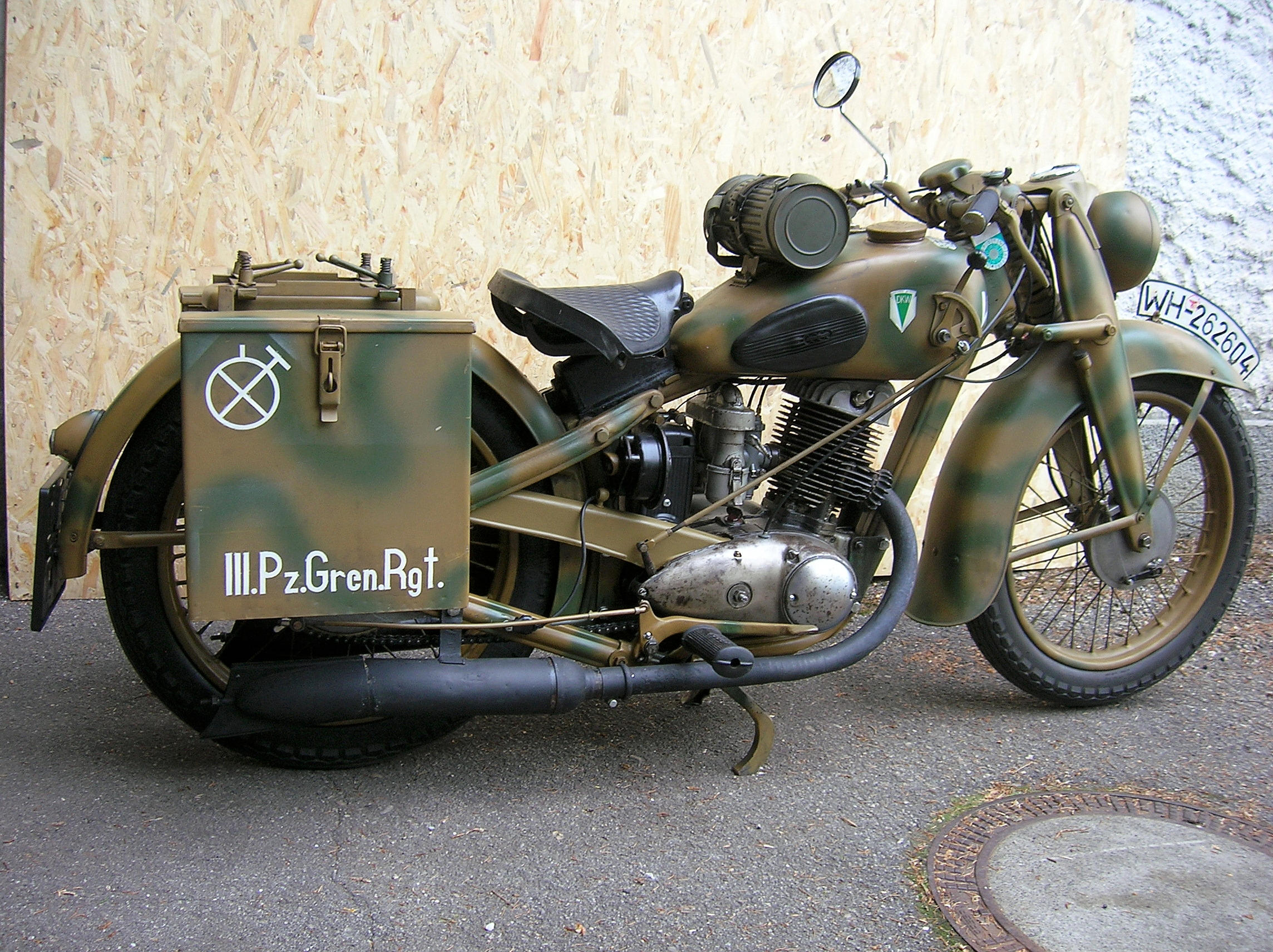 DKW nz 350 мотоцикл для вермахта