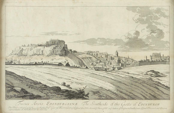 Bonhams : EDINBURGH CASTLE The Southside of the Castle of Edinburgh