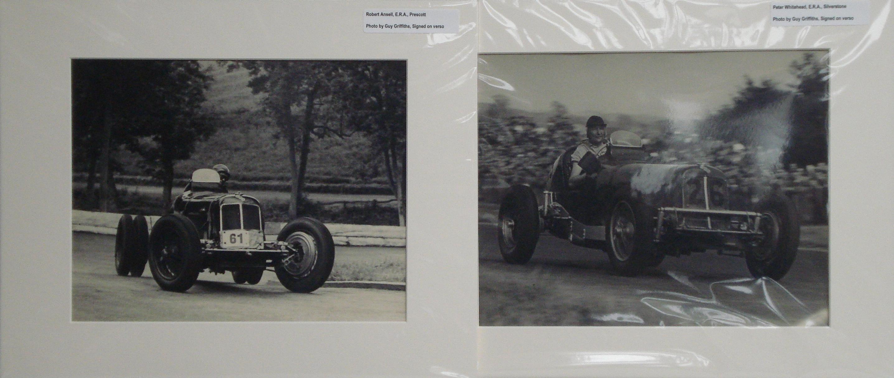 Bonhams Cars : A pair of Guy Griffiths photographs depicting E.R.A ...