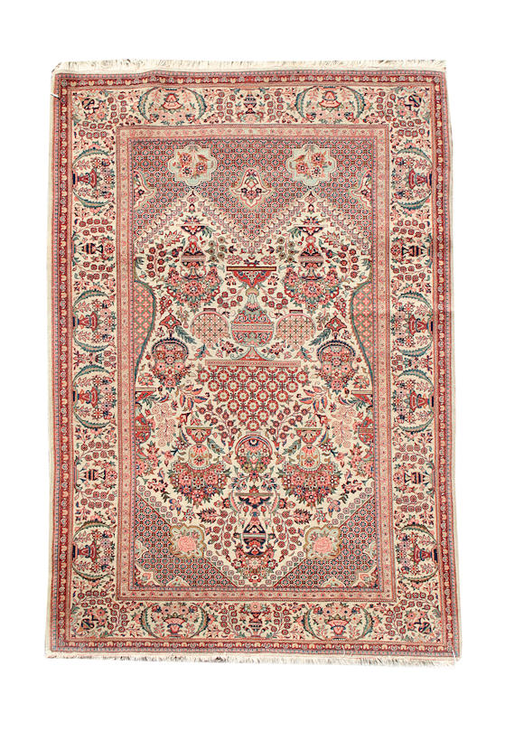 Bonhams A Pair Of Kashan Rugs Central Persia Each Approx 6 Ft 6 In X 4 Ft 5 In 198 X 135 Cm