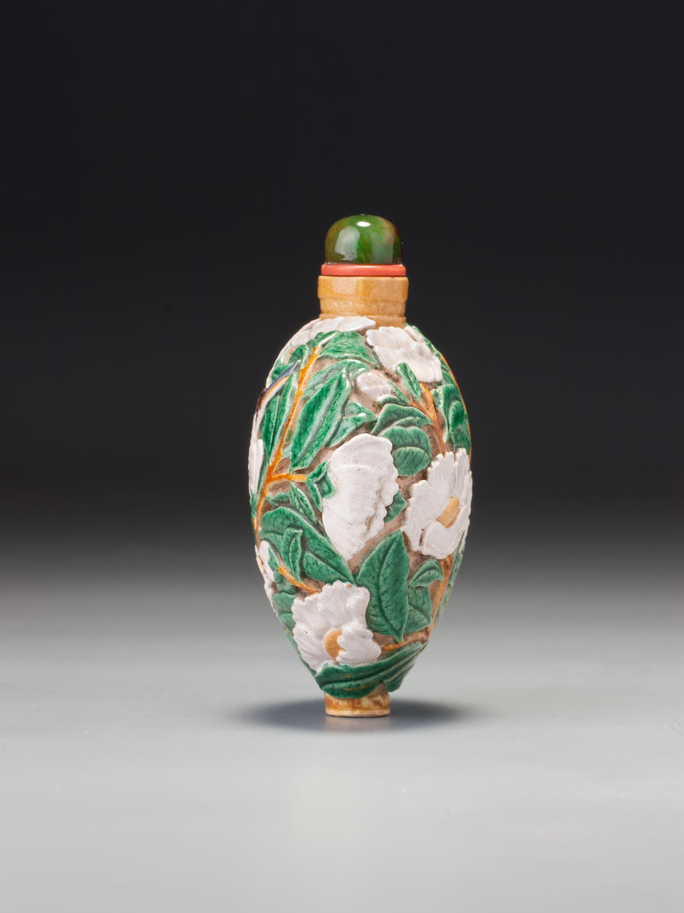 Bonhams : An enamelled porcelain snuff bottle Japan, 1860–1930