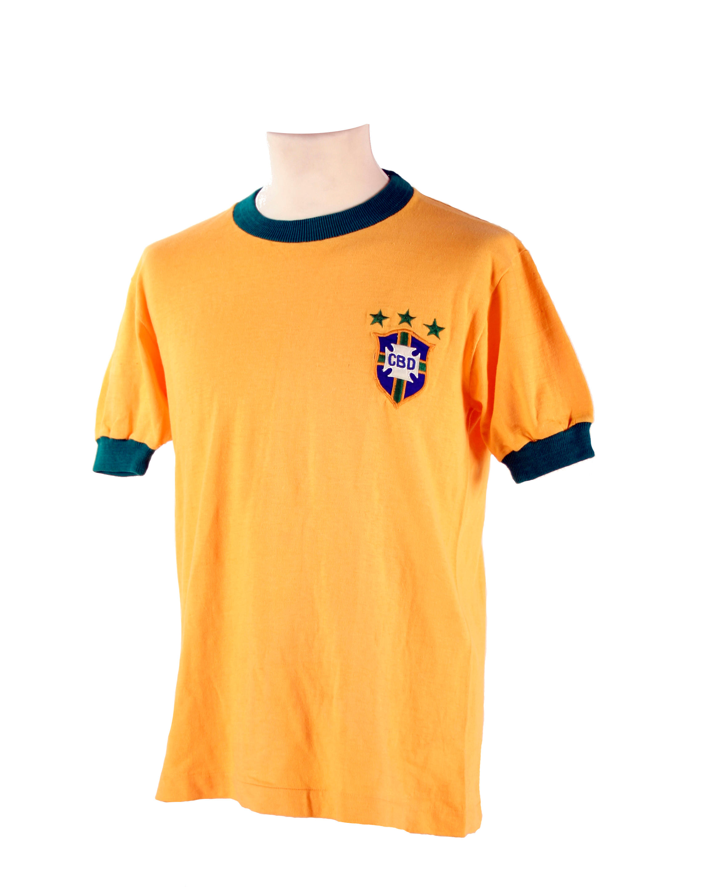 Jersey Worn by Pelé When He Scored Final Goal for Brazil up for Grabs –  Robb Report