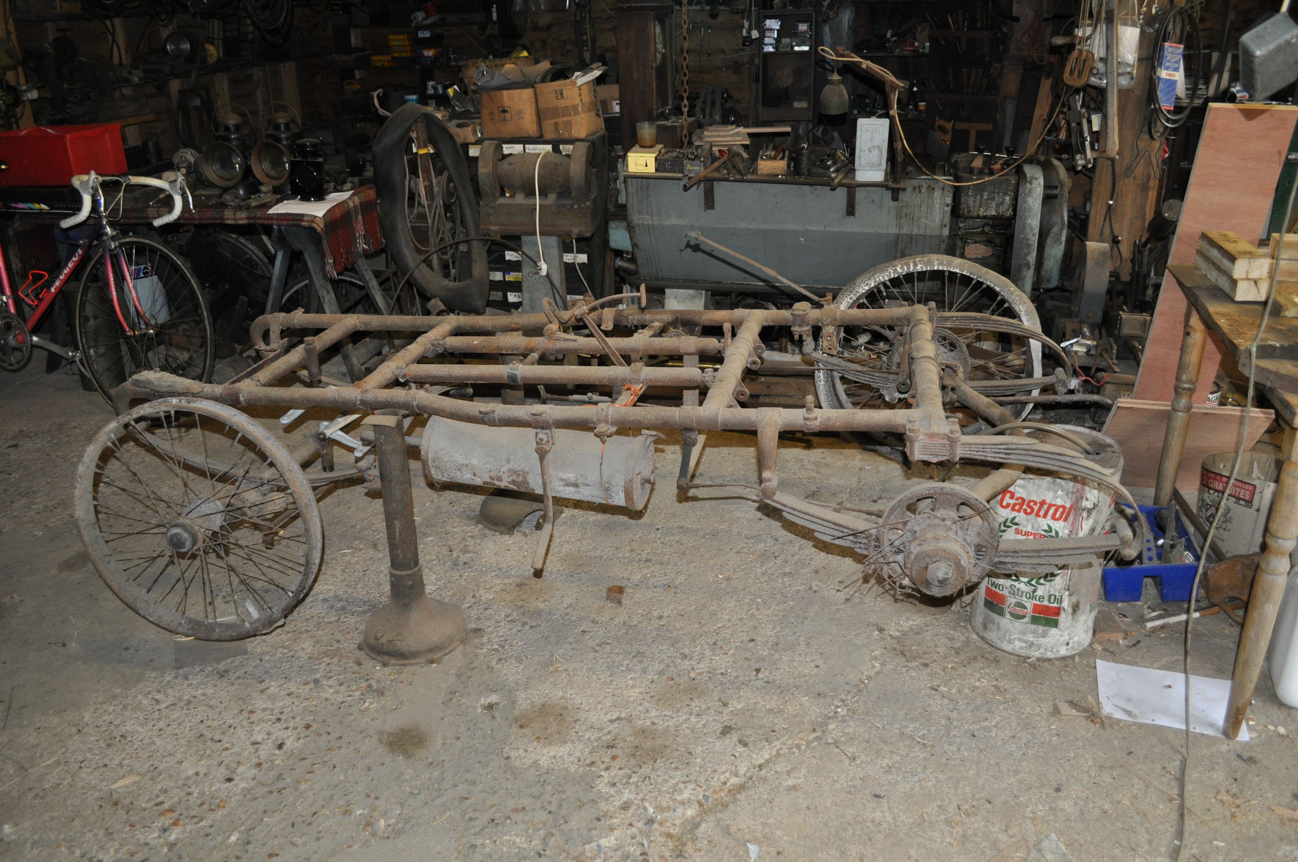RARE Rami JMK De Dion Bouton Vis-à-vis 1900 – Miniature Voiture Ancienne COMPLÈTE 1/43 – Collection
