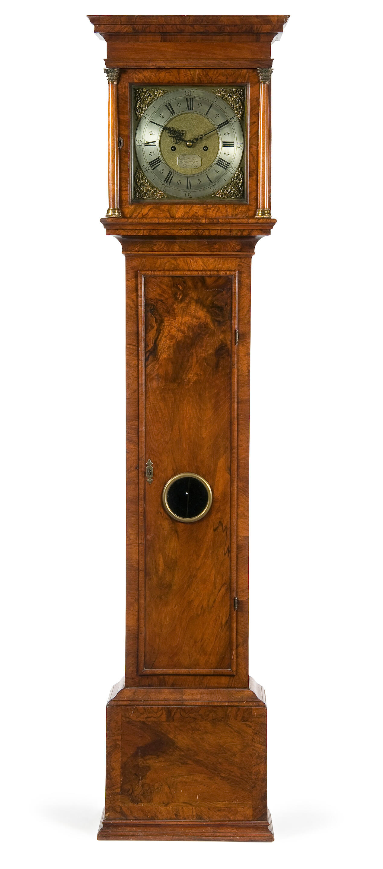 A II style walnut longcase clock auctions & price archive