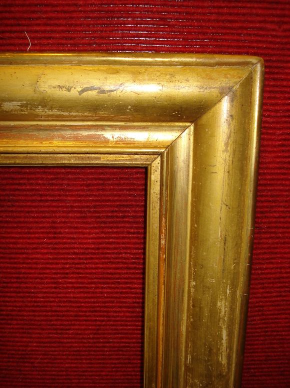 Bonhams : A pair of French 19th Century gilded moulding frames
