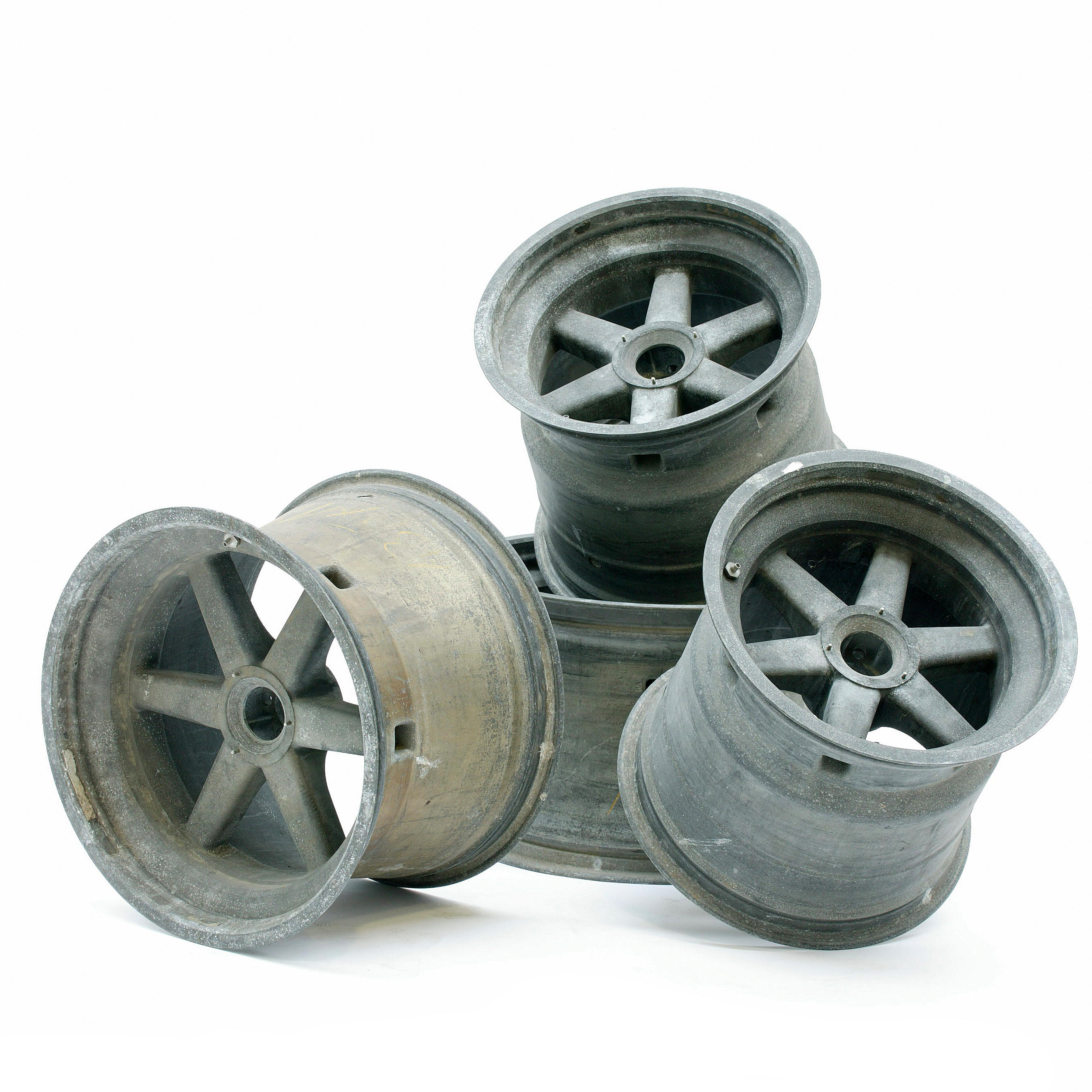 Bonhams Cars : A set of four magnesium alloy racing wheels to fit a ...