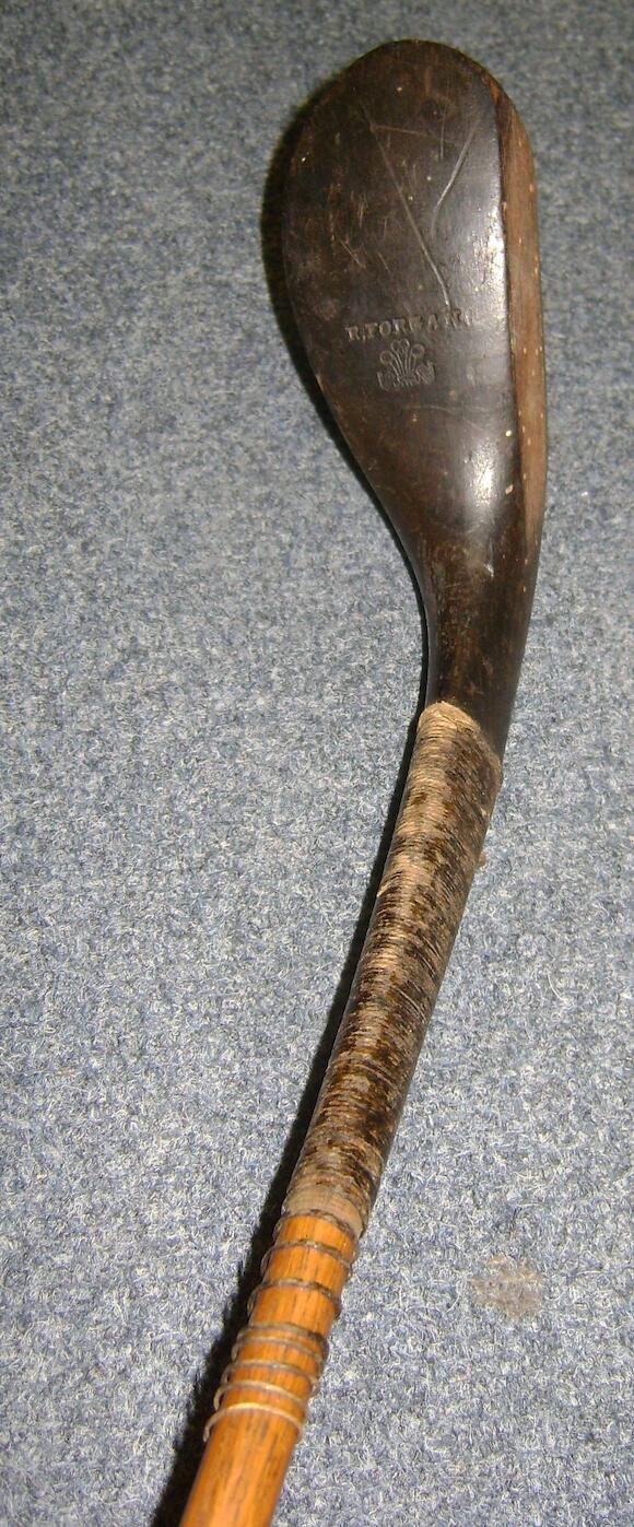 Bonhams An early Robert POWF left handed long nose putter circa 1890s