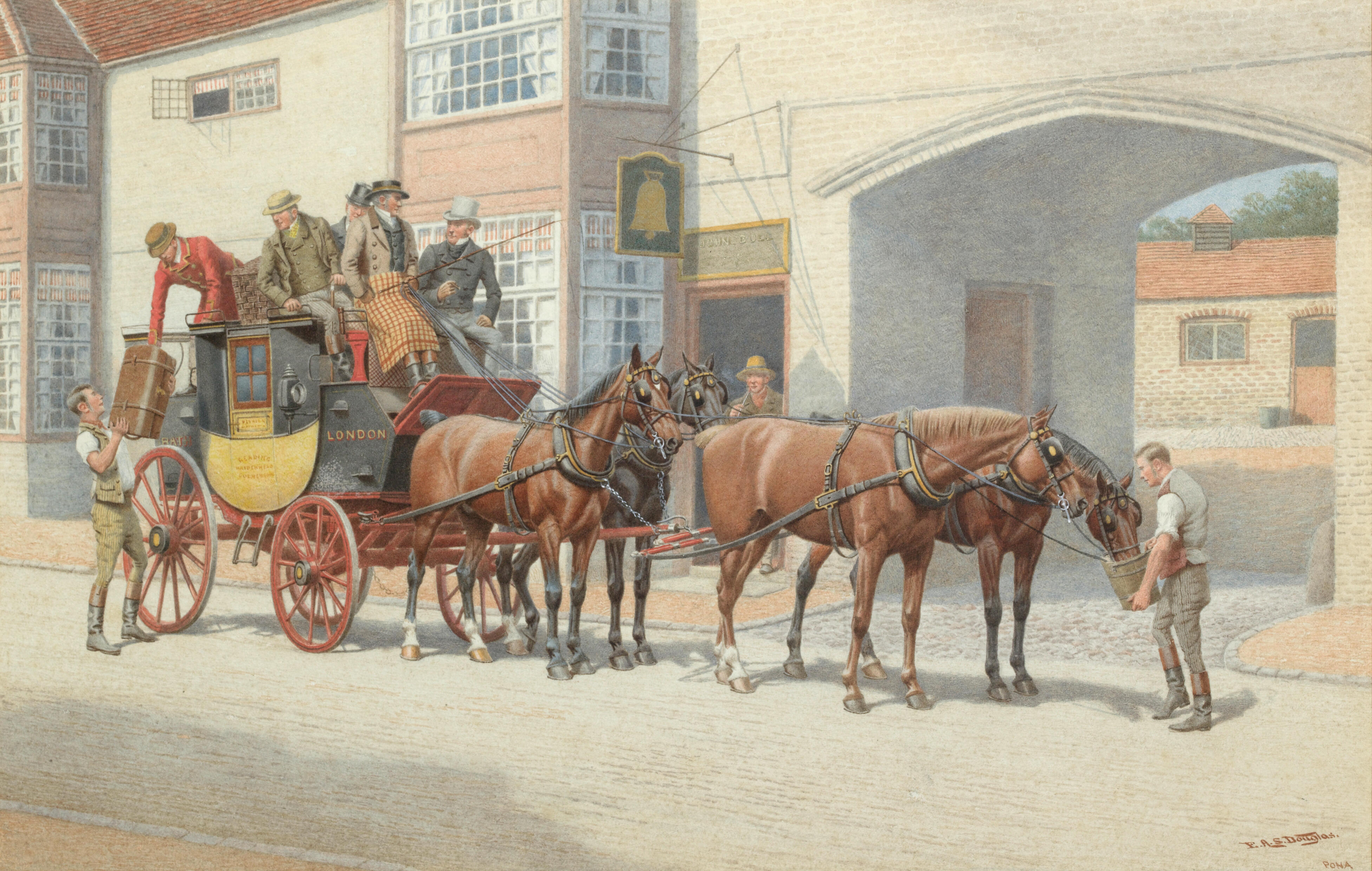 Edward Algernon Stuart Douglas (British, 1850died circa 1920