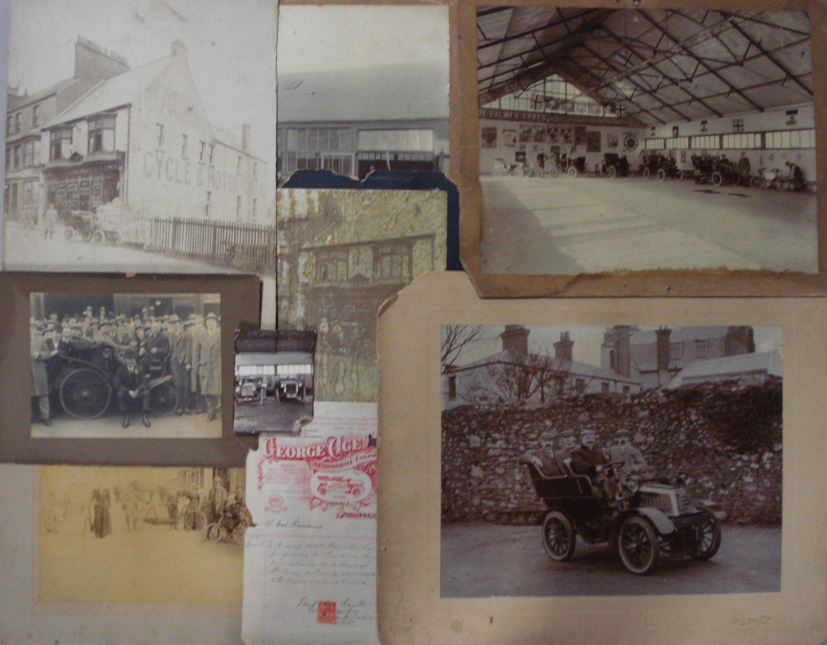 Bonhams Cars : Eight early photographs relating to George Ace of Tenby,