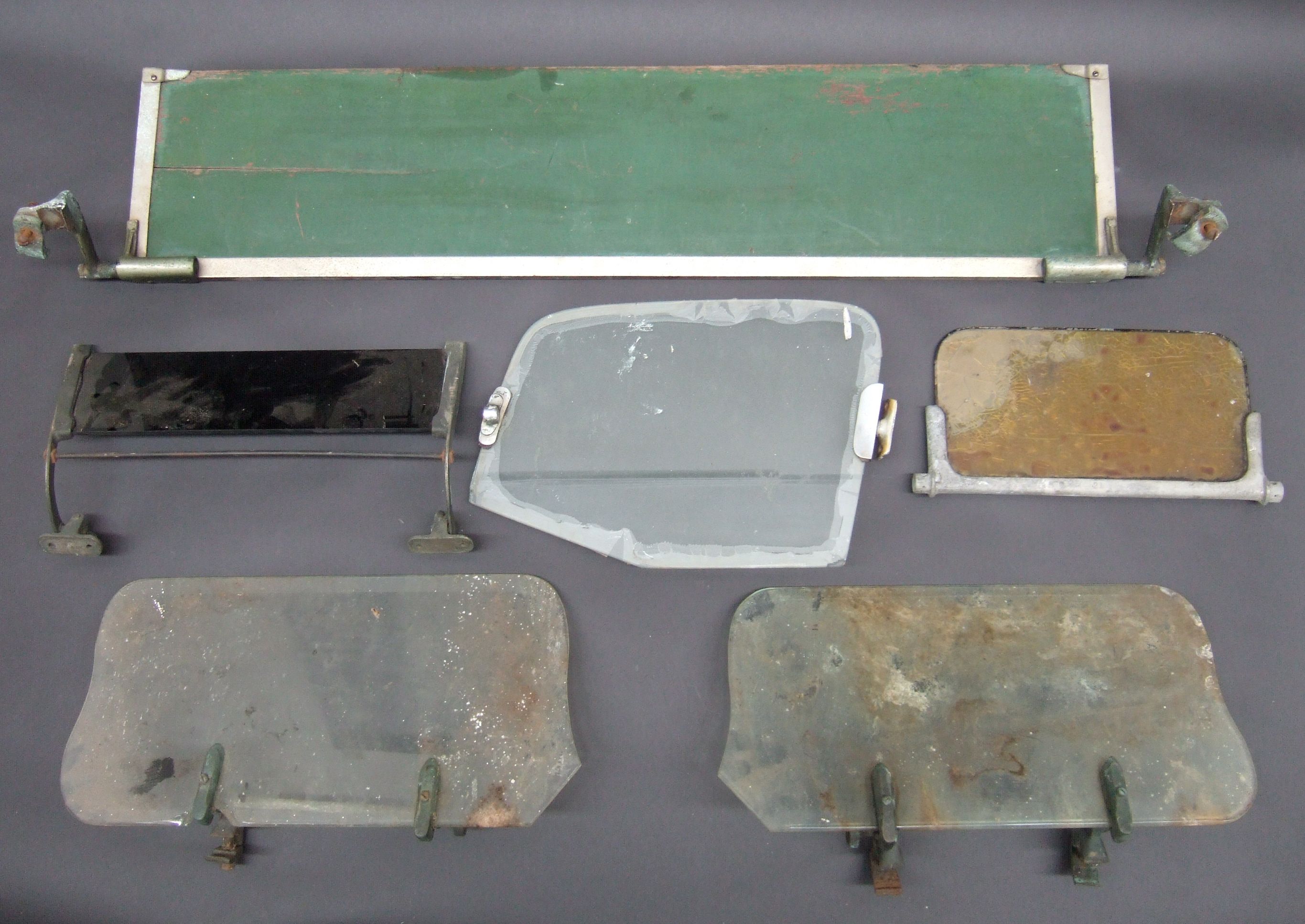 Bonhams Cars A selection of Aero and Auster screens and frames.