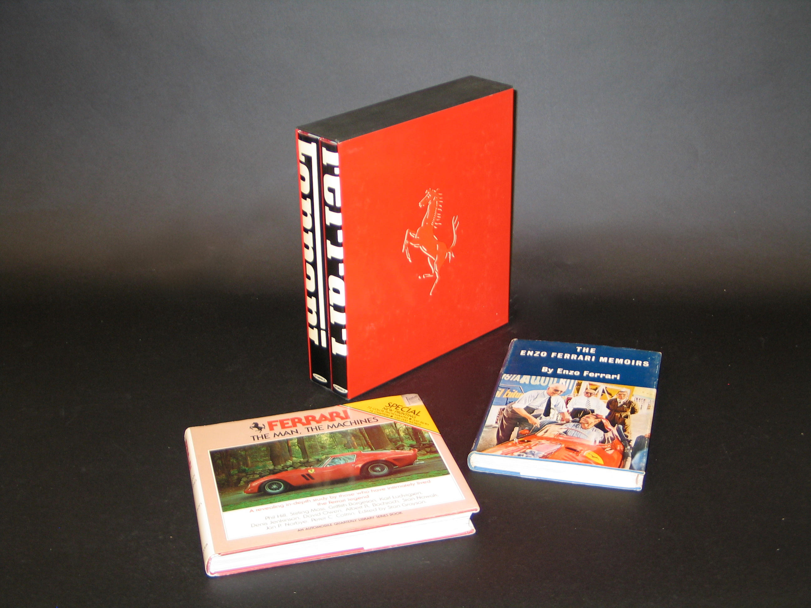Bonhams Cars : A collection of books relating to Ferrari,