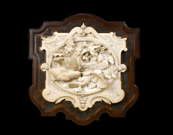 Bonhams : An Italian 19th century carved Carrara marble relief of ...