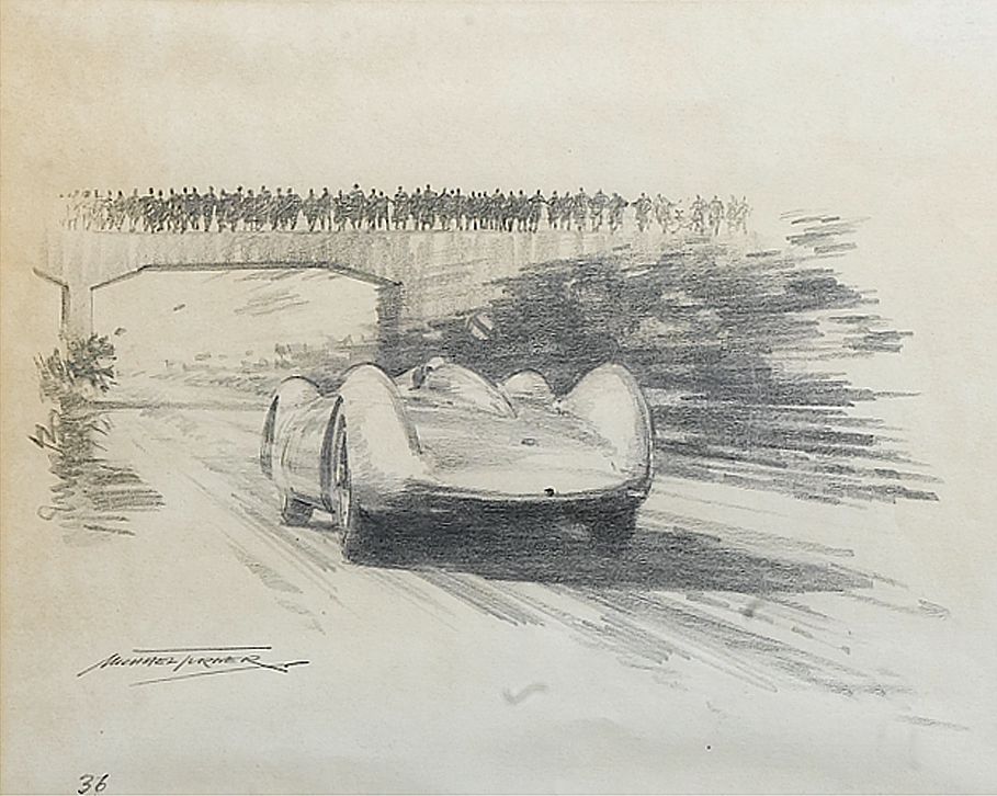 Bonhams Cars : Michael Turner, 'Rosemeyer and Auto-Union Streamliner ...