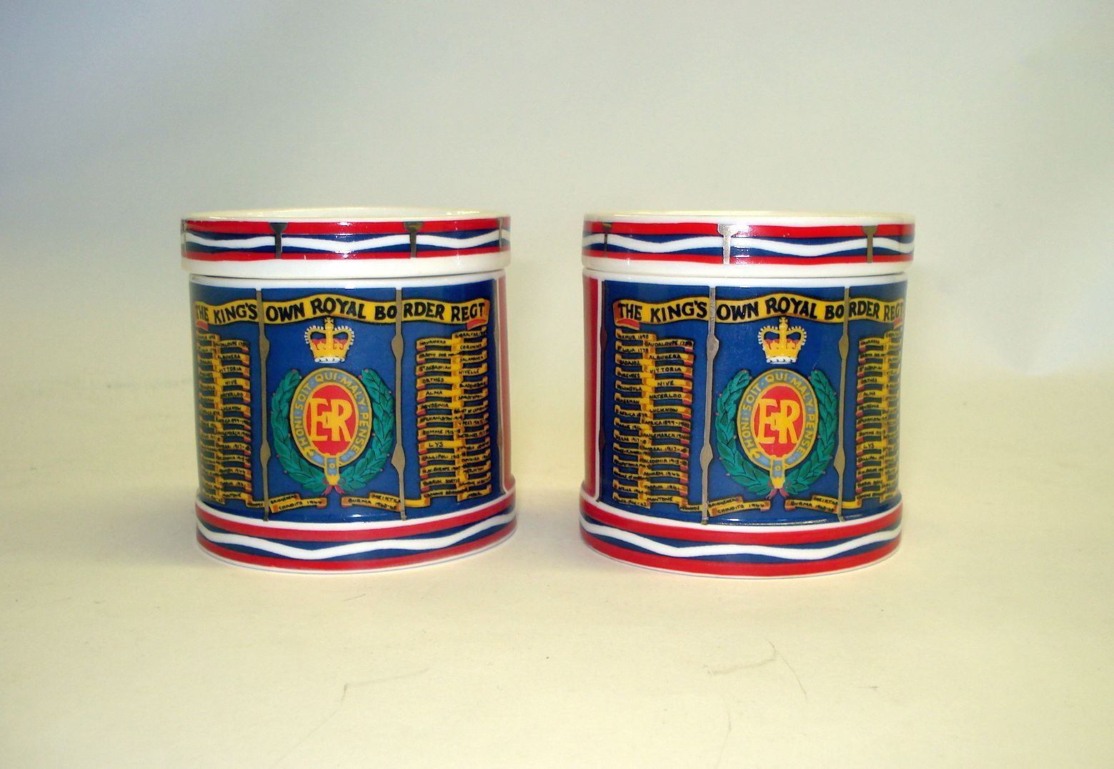 Two Michael Sutty lidded pots