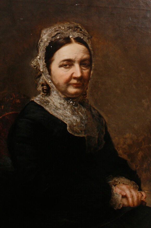 Bonhams : English School, 19th Century Portrait of Anna, daughter of ...