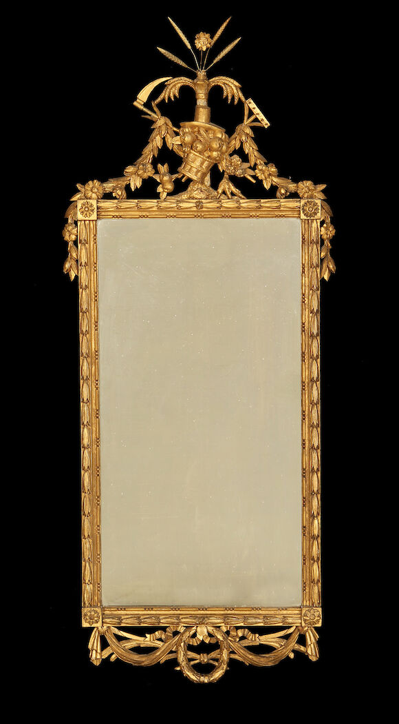 Bonhams : A pair of French late 19th century giltwood and composition ...