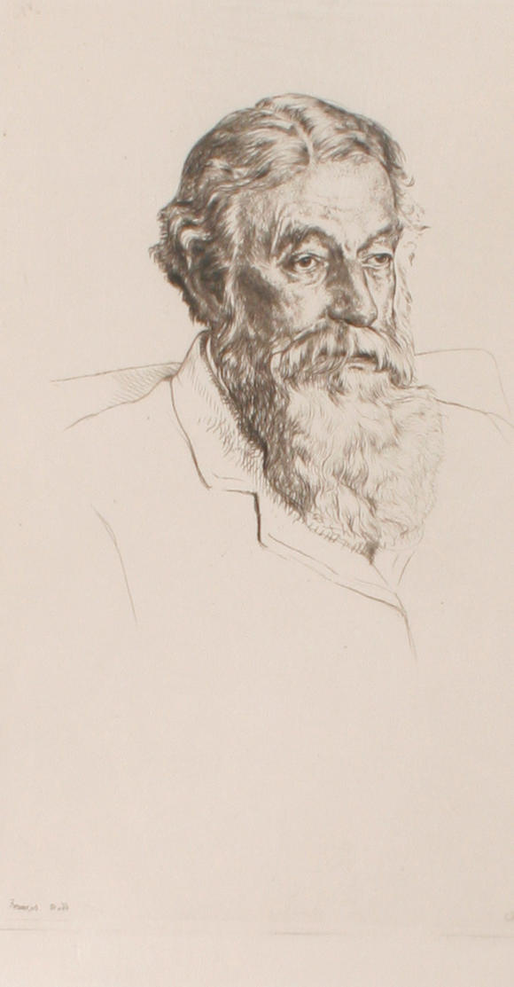 Bonhams : Francis Dodd, R.A. (British, 1874-1949) Portrait of Charles ...