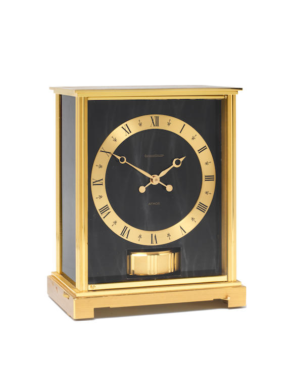 Bonhams : An 'Embassy' model Atmos mantel timepiece Jaeger-Le Coultre