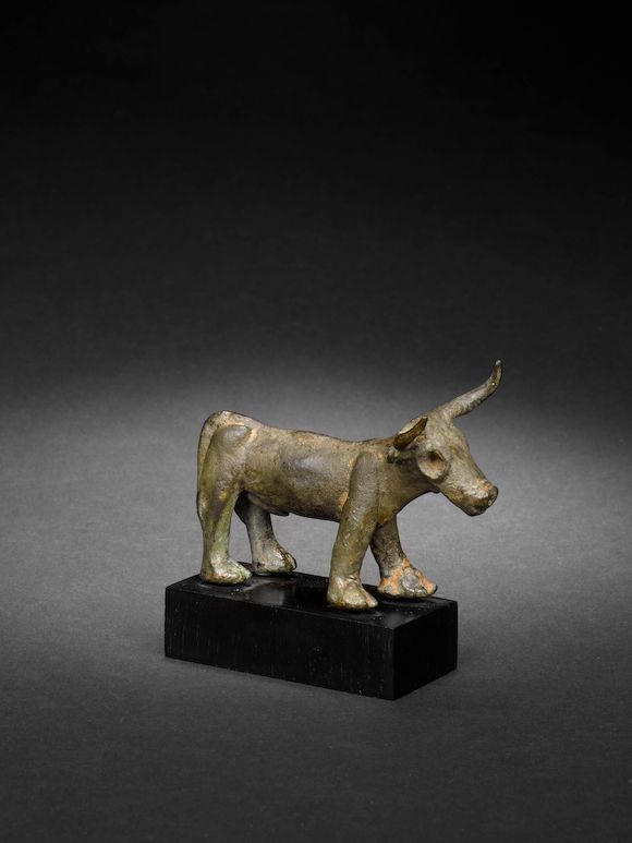 Bonhams A Hittite bronze bull