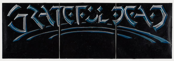 Grateful Dead lettering artwork by Rick Griffin on artnet