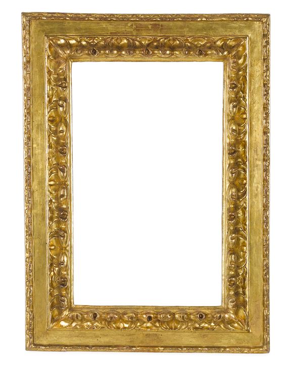 Bonhams An Italian early 17th Century carved and gilded cassetta frame