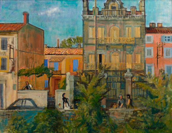 Bonhams : Rupert Norman Shephard (British, 1909-1992) 'View on Apt'